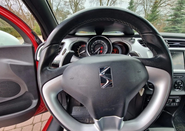 Citroen DS3 cena 29777 przebieg: 215000, rok produkcji 2013 z Zwoleń małe 407